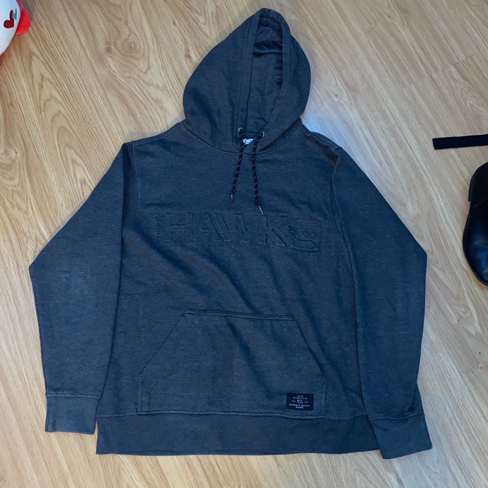 Gray Tony Hawk Hoodie